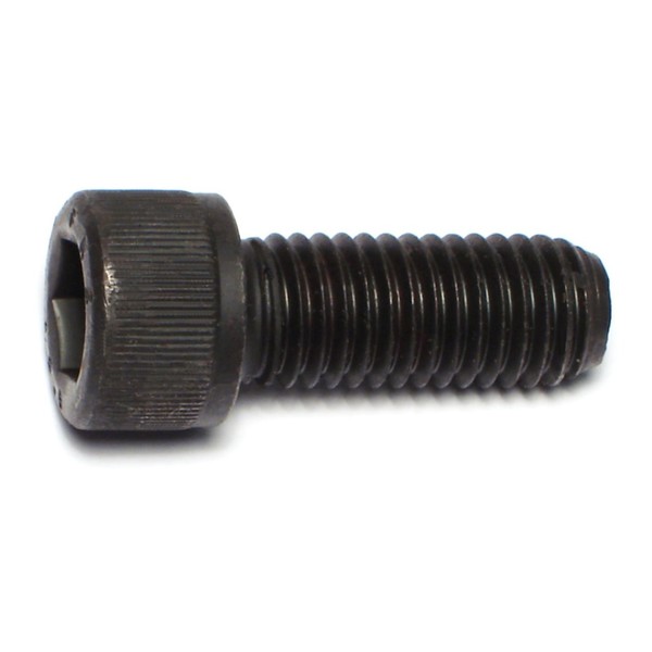Midwest Fastener M12-1.75 Socket Head Cap Screw, Black Oxide Steel, 30 mm Length, 25 PK 51463